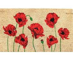 Coco&Coir® Paillasson en fibre de coco | 100 % Fibre de Coco Naturelle avec endos en PVC | Tapis Coco Premium | Paillasson très Absorbant | Tapis dEntrée, Exterieur et Intérieur