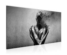 Tableau decoration murale Humain - XXL Impression sur Toile Salon Appartment 1 Parties - prÃªt Ã accrocher - 612312c