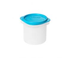 TATAY 1160000 Boîte de Conservation Ronde 0,3 L Plastique Bleu 8,7 x 8,7 x 8,5 cm
