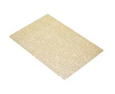 Kitchen Craft Set de Table, PVC, Or, 28x18x18 cm