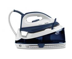 Tefal SV6040 Centrale vapeur 2200 W, 1,2 L, bleue et blanche.