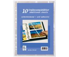 Walther DS - 218 ergänzugsblätter Autocollant Compatible avec classeur Format Dina 4, 10 Feuilles crème