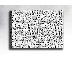 Bonamaison Peinture sur toile, multicolore, 40 x 60 cm - ConÃ§u et fabriquÃ© en Turquie