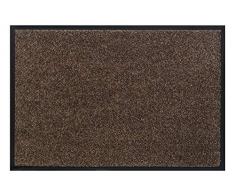 Hamat Paillasson Portal en Polyamide Anti-PoussiÃ¨re Polyamide ChinÃ© Taupe, 60X90 Cm
