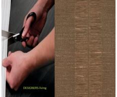 mydeco 65699, Papier de Contraste, Panneau Voilage Marron Clair 60Â x 300Â cm