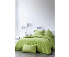 Today Housse de Couette 240x260, 100% Coton, FougÃ¨re