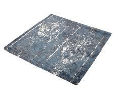 Kleine Wolke 4065754135 Caracas Tapis de bain Coton/Viscose Glace Bleu 60 x 60 x 2 cm
