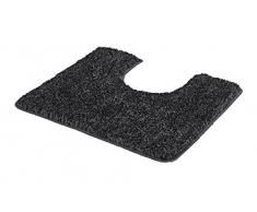 Kleine Wolke 4071905130 Seattle Tapis de bain WC Polyester Ardoise 55 x 50 x 2 cm