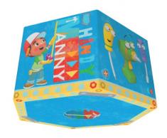 Disney - DNYHMA0028 - Abat jour Papier - Handy Manny et ses Outils - Multicolore