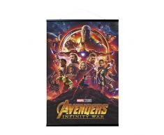 Erik - Poster et Kit de Fixation | Avengers Infinity War Onesheet, 61 x 91,5 cm