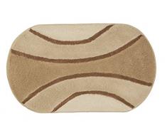 Meusch Badteppich Jade / 60 x 100 cm/Farbe Bahamabeige Tapis de Bain, RÃ©sine Acrylique, Beige