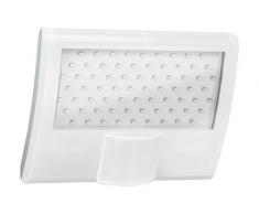 Steinel projecteur LED XLED Curved blanc - phare 10.5 W - détecteur de mouvement 160° - portée 8 m - applique extérieure