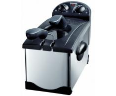 SEVERIN FR 2414 Friteuse noir/inox brossé