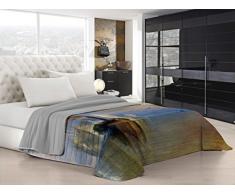 Italian Bed Linen Q-SD07 micro-2P Sogni Dautore Couette dété,SD07,Double, Multicolor SD24