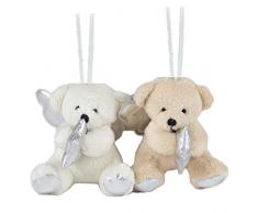 Peluches Lotto Ours Polyester Multicolore Taille Unique