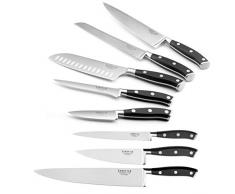 Sabatier Trompette 865700MBA102K Vulcano Set 8 couteaux de cuisine