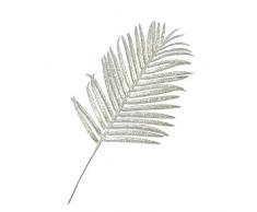 Mondial-fete - 3 feuilles de palmier argentées 46 x 22 cm