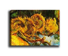 Bonamaison Peinture sur toile, multicolore, 40 x 60 cm - Conçu et fabriqué en Turquie