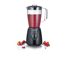 SEVERIN Blender avec RÃ©cipient Amovible, 1,5 L, env. 600 W, SM 3707, Noir