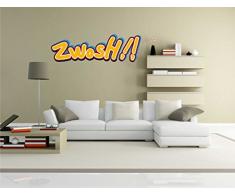 pinkelephant Autocollant Mural Comic 087Â âÂ Funny Scene Zwosh.Â âÂ Sticker Mural 58Â x 18Â cm