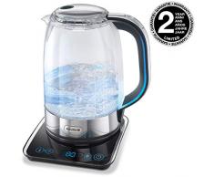 Breville Bouilloire Ã©lectrique, thermostat rÃ©glable avec illumination LED, 1,7Â litres, 2Â 400Â W pour une Ã©bullition rapide, pour tisanes, thÃ©s, cafÃ©s