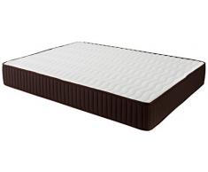 Dormio Esmeralda - Matelas réversible Viscosoft, 105 x 200 x 24 cm, Couleur Blanche