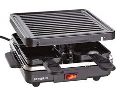 SEVERIN Mini Gril Raclette, 600 W env., Inclus : 4 Poêlons, RG 2686