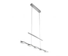 Paul Neuhaus 2131-55 Suspension LED 5 W Acier 100 x 8,8 x 120 cm