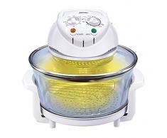 MPM multifonction four Ã convection halogÃ¨ne. Bol de verre fondu avec capacitÃ© jusquÃ 19Â litres. 1400Â W de puissance. Four combi grill de cocottesÂ âÂ mko-01