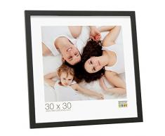 Deknudt Frames S43AK2 Cadre Photo Bois Noir 10 x 15 cm