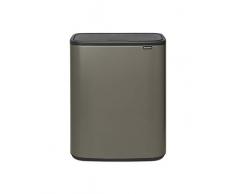 Brabantia - 223068 - Poubelle Bo Touch Bin, 60L , Platinum