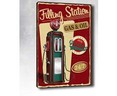 Bonamaison Peinture sur toile, multicolore, 50 x 70 cm - ConÃ§u et fabriquÃ© en Turquie