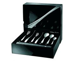 Robert Welch VISBR1099V/84 Ensemble de Couverts, Acier Inoxydable, 1 x84 Piece Set
