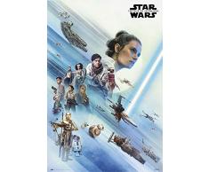 Erik GPE5381 Poster Star Wars Ãpisode IX, La RÃ©sistance, 91 x 61 cm