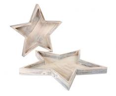 Small Foot Petite étoile Pied Assiette décorative, Beige