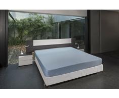 Bsensible Tencel Drap housse protecteur pour lit articulÃ© pied et tÃªte Bleu ciel 70+70 x 190