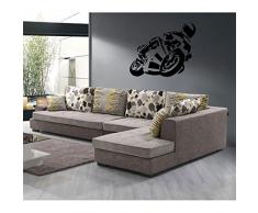 TATOUTEX 3613240496419 Sticker Mural, Vert Lime, L 120cm x H 90cm