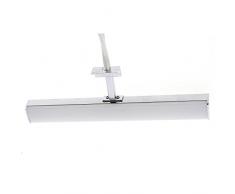 wonderlamp Ruth Applique murale LED, 6Â W, chrome, 35Â x 27.9Â x 35Â cm