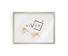 VIVAN Cadre Photo Formato Immagine A4 Argent