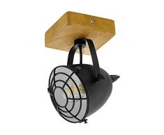 EGLO 49076 Spot, Bois, 40 W, Naturel