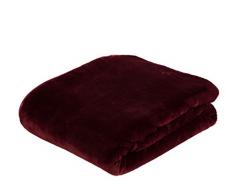 GÃ¶zze Premium Feeling Plaid et de Couverture de Cashmere, 180Â x 220Â cm, Bordeaux, 40128â33â180220