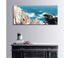 Bonamaison Toile dÃ©corative Murale Multicolore 140 x 60 cm