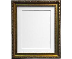 FRAMES BY POST Cadre Photo Style Shabby Chic, Plastique, dorÃ©, 20 x 16 Image Size 15 x 10 inches (Plastic Glass)