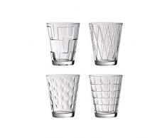 Villeroy & Boch Dressed Up Verres Ã eau, Lot de 4, 310 ml, Cristal, Transparent