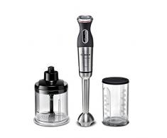 Bosch - MSM87140 - Mixeur plongeant, 750 watts, Noir Acier inoxydable