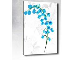 Bonamaison Peinture sur toile, multicolore, 50 x 70 cm - Conçu et fabriqué en Turquie