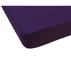 Nuit de France 330931 Drap Housse 57 Fils Bonnet 22C Coton Mure 200 x 180 x 0,5 cm