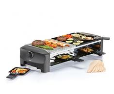 Princess 01.162820.01.001 Raclette 8 Stone et Grill Party 54,70 x 22,80 x 13 cm