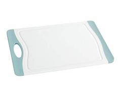 WENKO 53054100 Planche à Découper Easy M, Antibactérienne, Polypropylène, 33 x 23 x 1 cm, Blanc