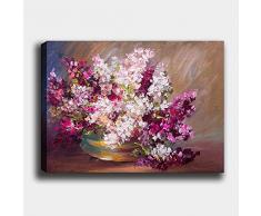 Bonamaison Peinture sur toile, multicolore, 30 x 40 cm - Conçu et fabriqué en Turquie